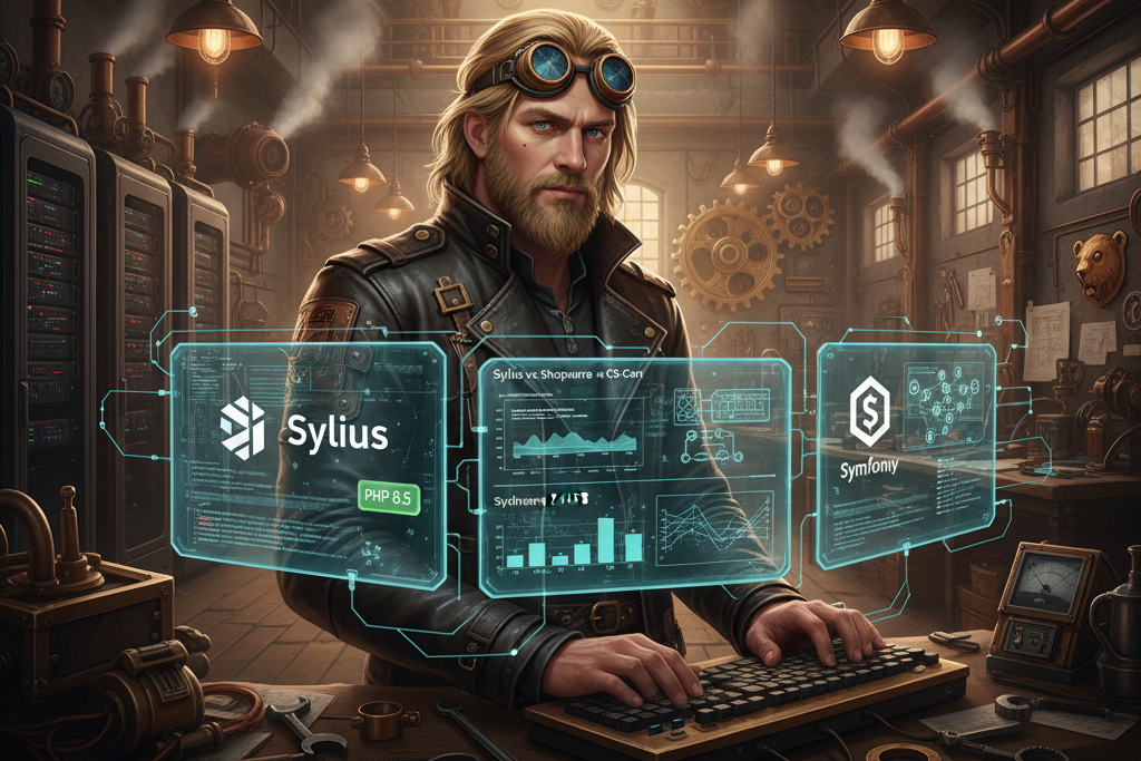 Sylius 2.1.8: PHP 8.5 und Symfony 7.4 Support