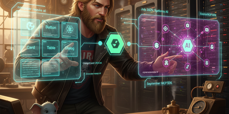 SymfonyUX 2.32.0 & Symfony AI v0.1.0