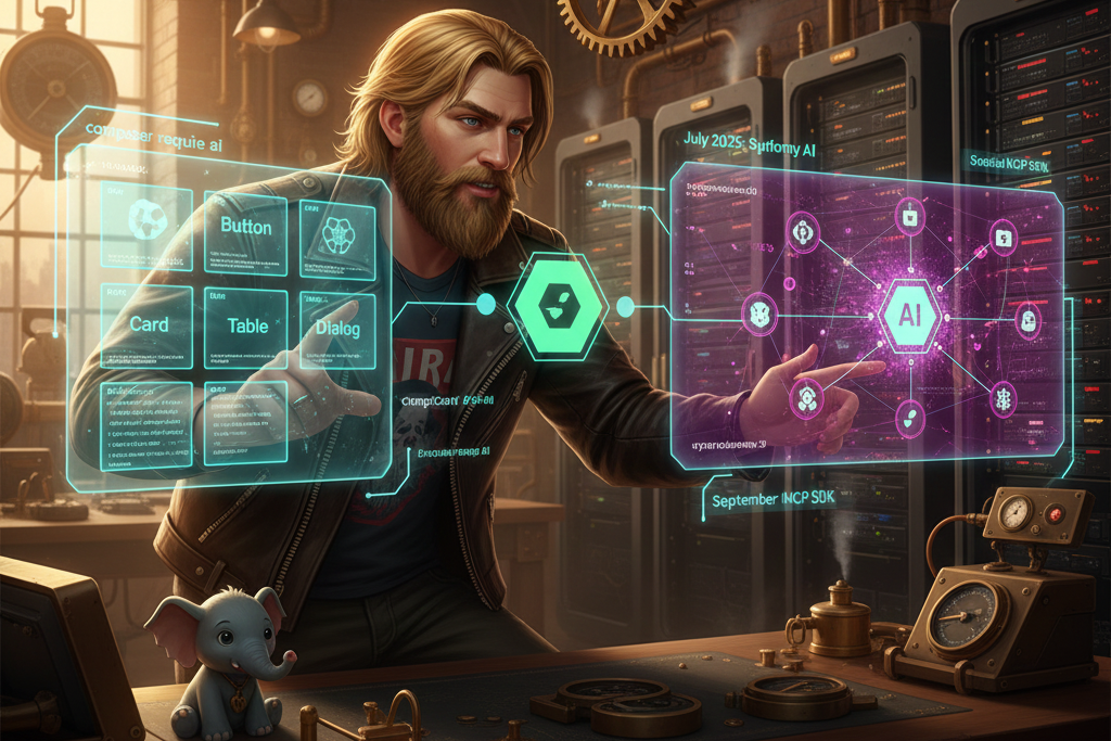 SymfonyUX 2.32.0 & Symfony AI v0.1.0