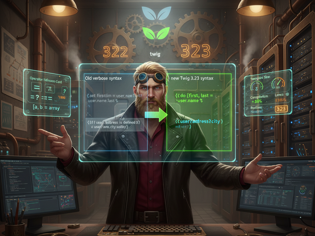 Twig 3.23: Moderne Template-Entwicklung