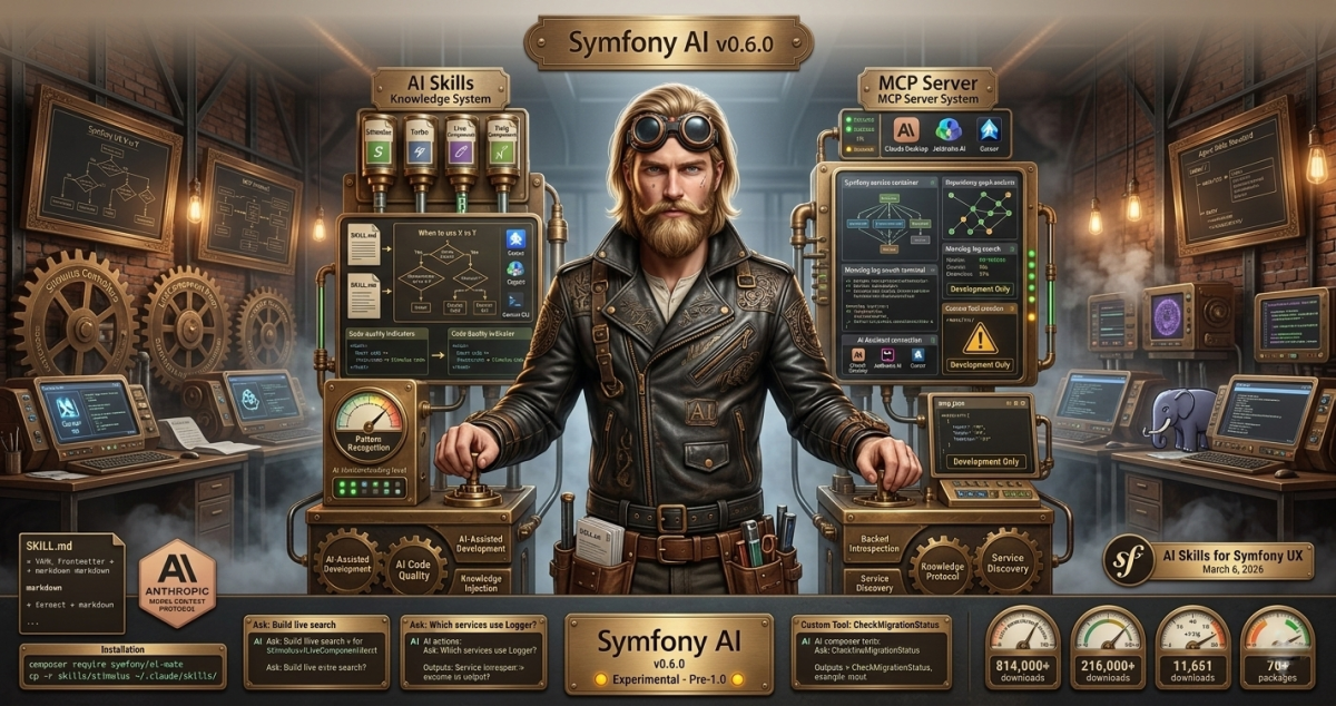 AI-Shortnews: Symfony UX Skills und AI Mate v0.6.0