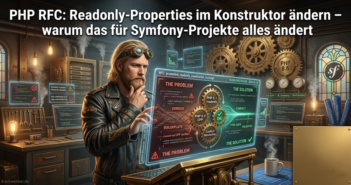 PHP RFC: Readonly-Properties im Konstruktor ändern
