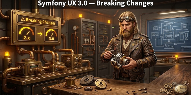 Symfony UX 3.0: Breaking Changes & Migrations-Guide