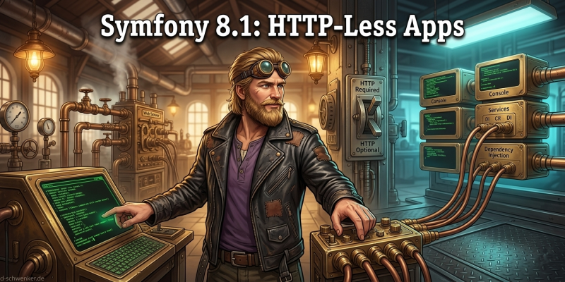 Symfony 8.1: HTTP-Less Apps und neue CLI-Features