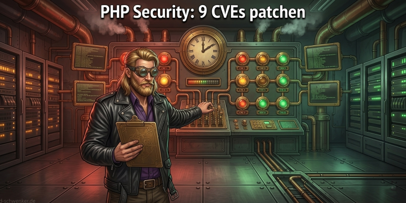 PHP Security-Releases: 9 CVEs von XSS bis Use-after-free