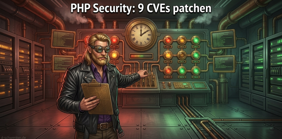 PHP Security-Releases: 9 CVEs von XSS bis Use-after-free