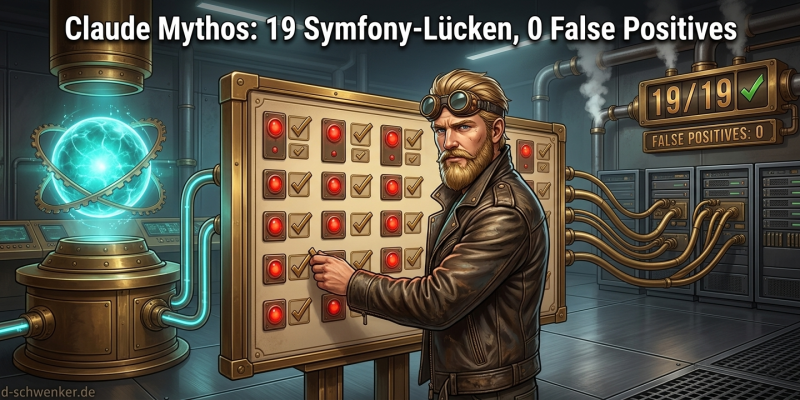Claude Mythos findet 19 Symfony-Lücken: 0 False Positives