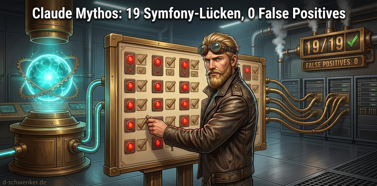 Claude Mythos findet 19 Symfony-Lücken: 0 False Positives